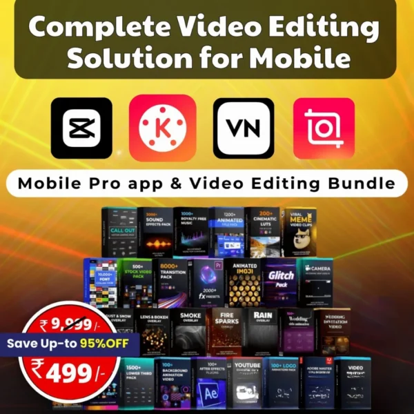 📱 MOBILE VIDEO EDITING BUNDLE 🔥